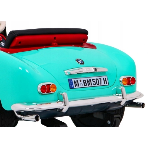 Pojazd  na akumulator  BMW 507 Retro Zielony  SX1938